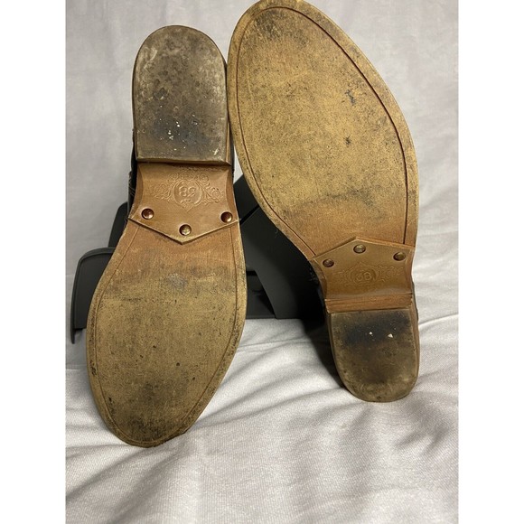 TAOS Women’s Brown Leather Embroidered privilege EU 38 Western Boots - Picture 5 of 10